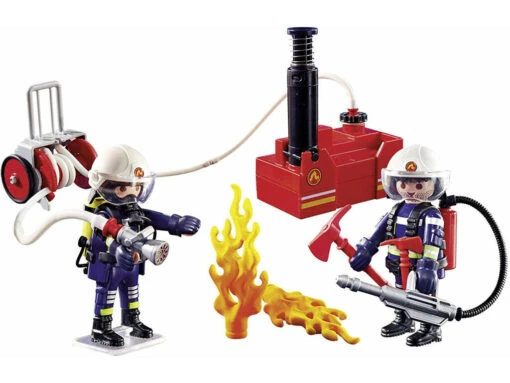 Playmobil Bomberos Con Bomba De Agua 9468 -Playmobil Tienda 1911147714g01