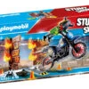 Playmobil Stuntshow Moto Con Muro De Fuego 70553 -Playmobil Tienda 1999956377g00