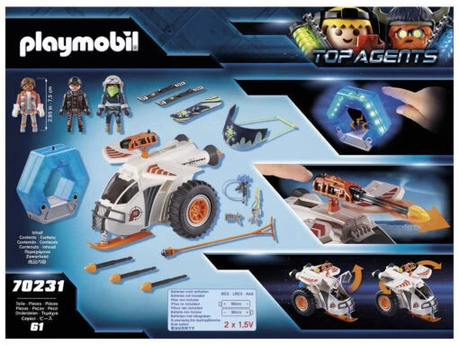 Playmobil TopAgents Spyteam Planeador De Nieve 70231 -Playmobil Tienda 1999957458g06