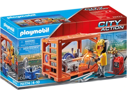 Playmobil City Action Fabricante De Contenedores 70774 -Playmobil Tienda 1999957668g00