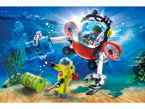 Playmobil Rescate Marítimo Operacion Medioambiente Con Bote De Buceo 70142 -Playmobil Tienda 1999962511g01