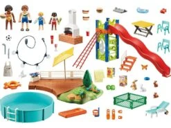 Playmobil Casa Moderna Fiesta En La Piscina Con Tobogán 70987 -Playmobil Tienda 1999962655g02