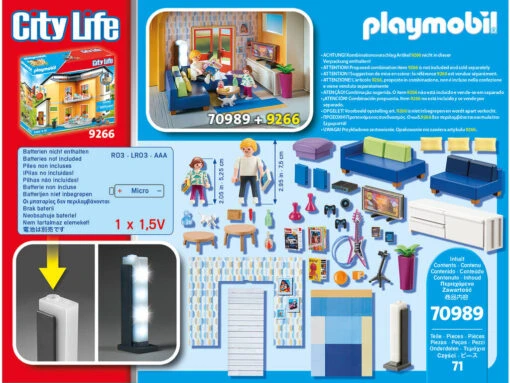 Playmobil Casa Moderna Salón 70989 -Playmobil Tienda 1999962657g05