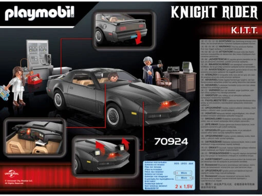 Playmobil Knight Rider K.I.T.T. El Coche Fantástico 70924 -Playmobil Tienda 1999962998g08