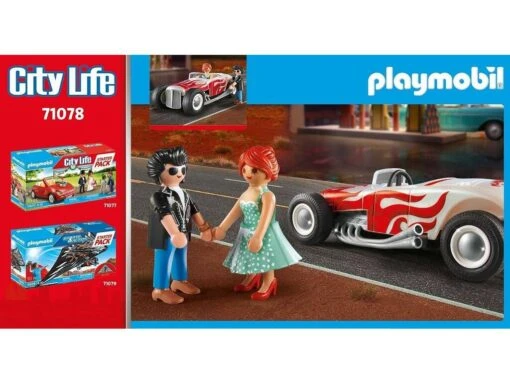 Playmobil Starter Pack Hot Rod 71078 -Playmobil Tienda 1999964538g02