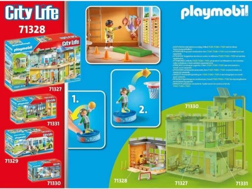 Playmobil City Life Gimnasio Extensión De Playmobil 71328 -Playmobil Tienda 1999970585g04