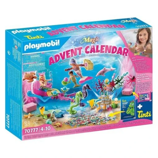 Playmobil - Calendario De Adviento Sirenas Diversión En El Baño -Playmobil Tienda medias 124