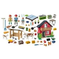 Playmobil - Casa De Campo Y Animales De Granja Playmobil Country ㅤ -Playmobil Tienda medias 1398