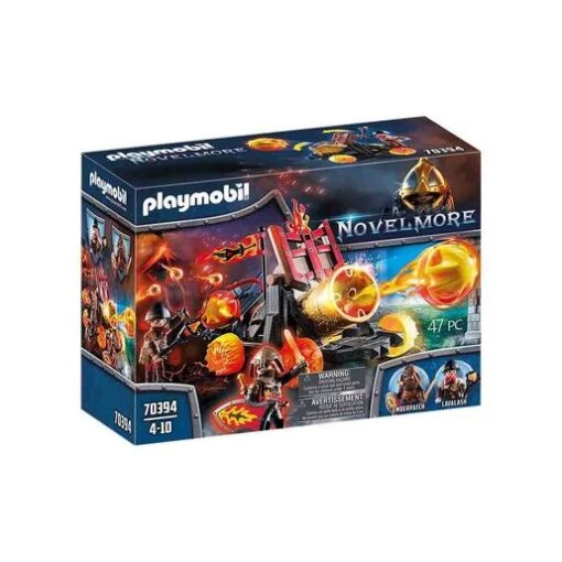 Playmobil - Catapulta De Lava De Los Bandidos De Burnham - 70134 -Playmobil Tienda medias 58