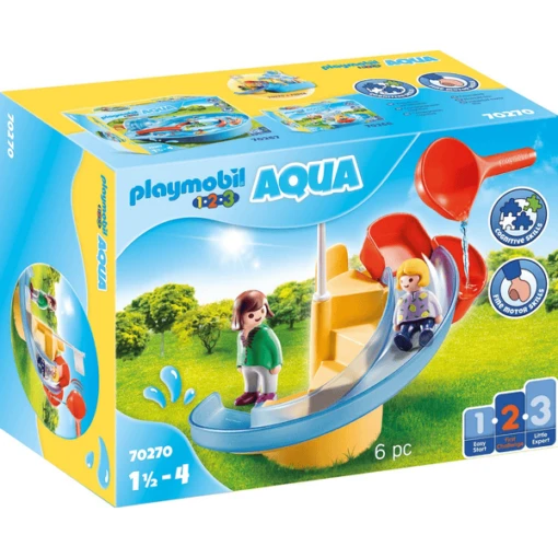 PLAYMOBIL ® 1 2 3 AQUA Tobogán De Agua 70270 -Playmobil Tienda playmobil 1 2 3 aqua tobogan de agua 70270 a282703