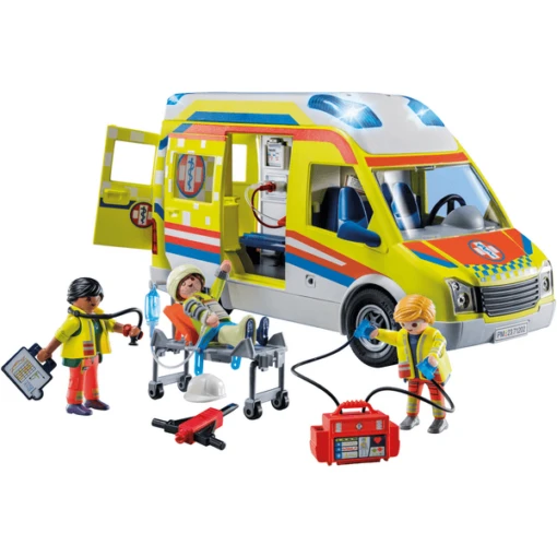 PLAYMOBIL® Ambulancia Con Luz Y Sonido -Playmobil Tienda playmobil ambulancia con luz y sonido a394624 1