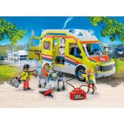 PLAYMOBIL® Ambulancia Con Luz Y Sonido -Playmobil Tienda playmobil ambulancia con luz y sonido a394624 2