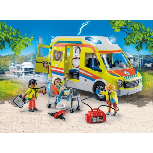 PLAYMOBIL® Ambulancia Con Luz Y Sonido -Playmobil Tienda playmobil ambulancia con luz y sonido a394624 2