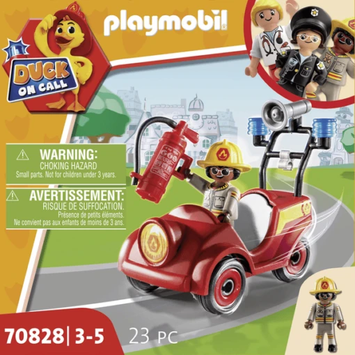 PLAYMOBIL ® Coche De Bomberos Mini Duck On Call -Playmobil Tienda playmobil coche de bomberos mini duck on call a330375 2