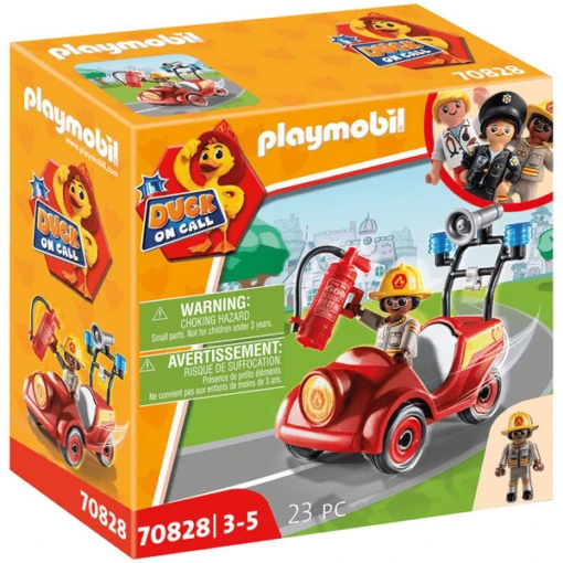 PLAYMOBIL ® Coche De Bomberos Mini Duck On Call -Playmobil Tienda playmobil coche de bomberos mini duck on call a330375