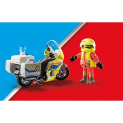 PLAYMOBIL ® Médico De Urgencias En Moto Con Luz Intermitente -Playmobil Tienda playmobil medico de urgencias en moto con luz intermitente a394627 3