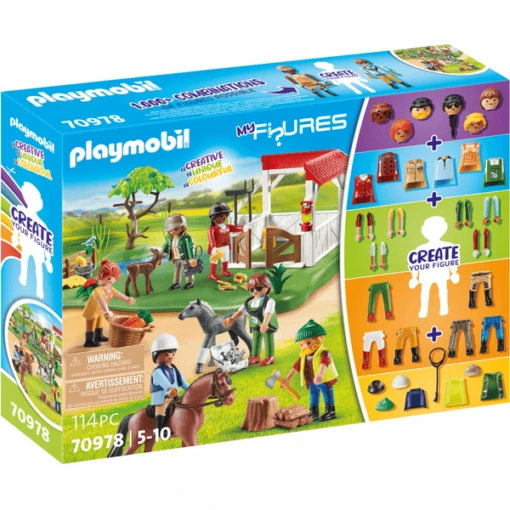 PLAYMOBIL ® Mis Cifras: Horse Rancho -Playmobil Tienda playmobil mis cifras horse rancho a378033