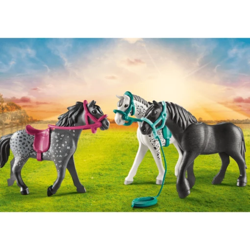 PLAYMOBIL ® Tres Caballos Frisón, Knabstrupper Y Andaluz -Playmobil Tienda playmobil tres caballos frison knabstrupper y andaluz a329579 3